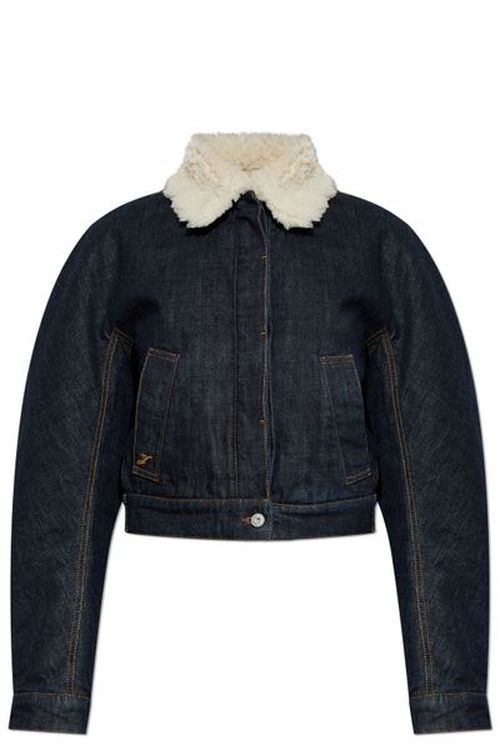 Jacquemus The Ovalo De-Nîmes Denim Bomber Jacket
