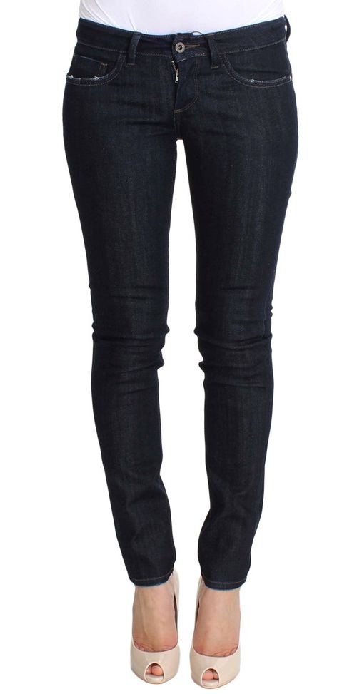 Cotton Stretch Slim Fit Jeans — Blue