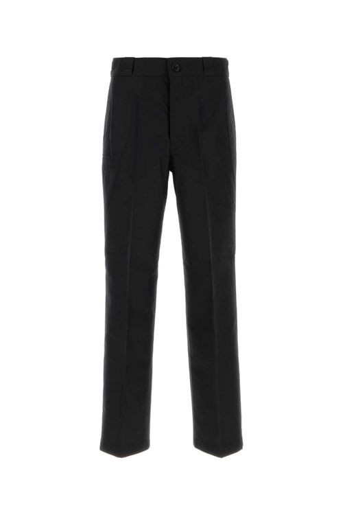 Canvas Trousers — Black