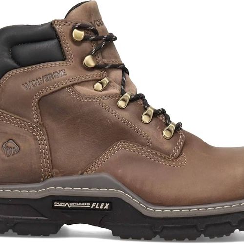 NEW WOLVERINE men\'s raider durahsck boots in grey carbon Wolverine Men main image 3