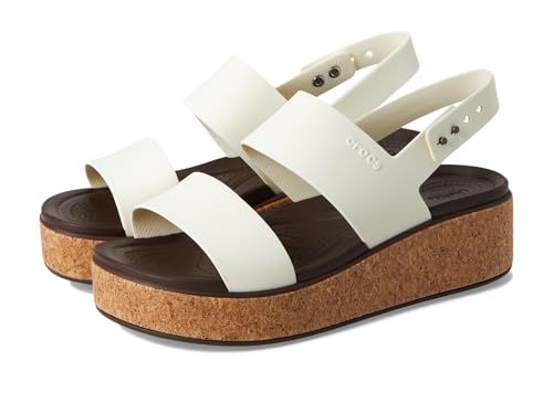 Crocs Women's Brooklyn Cork Low Wedge Sandal