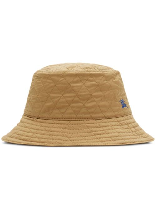 버버리 남성 EDK-embroidered quilted bucket hat - Neutrals 8094768