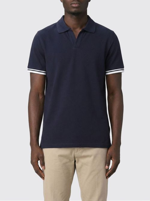 Polo Shirt Men color Blue