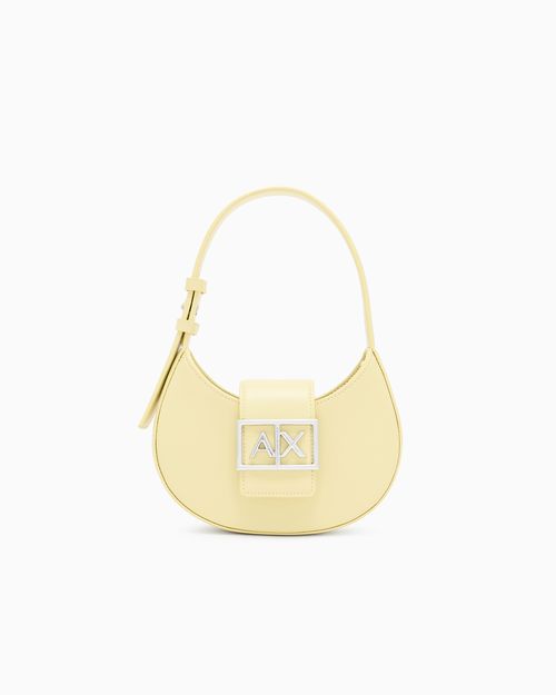 Mini bag with an outside coating
