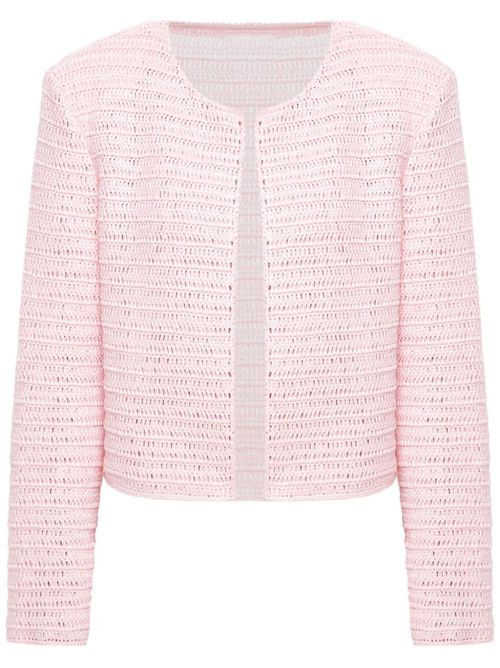 Linen cardigan - Pink
