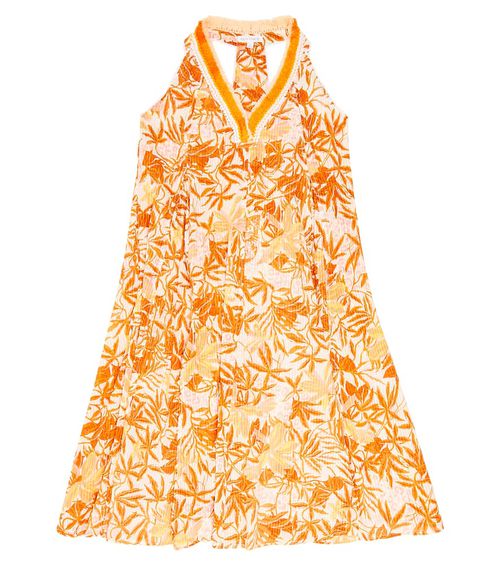 Poupette St Barth Kids Nava floral cotton dress