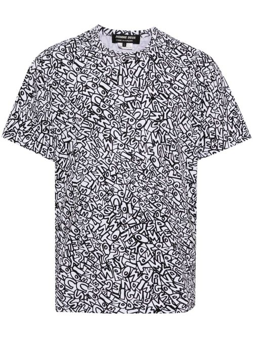 Graphic-print T-shirt - White