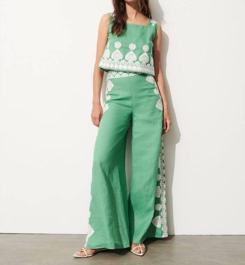 Isabelle Top In Apple Green