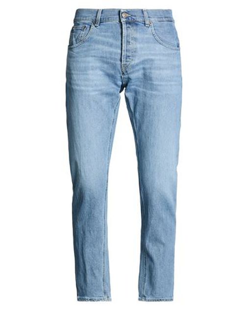 Man Jeans Blue Size 34 Cotton, Elastane