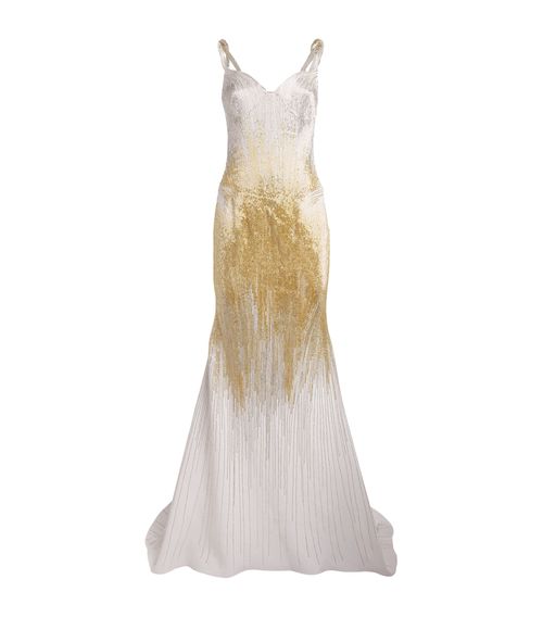 Embellished Aura Gown