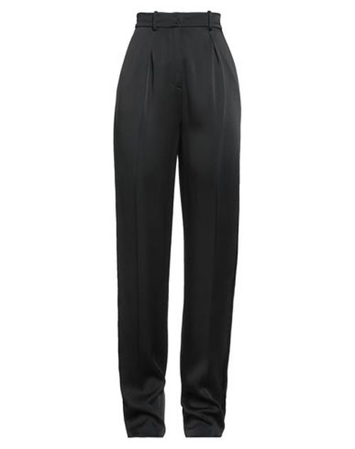 Woman Pants Black Size 2 Acetate, Viscose