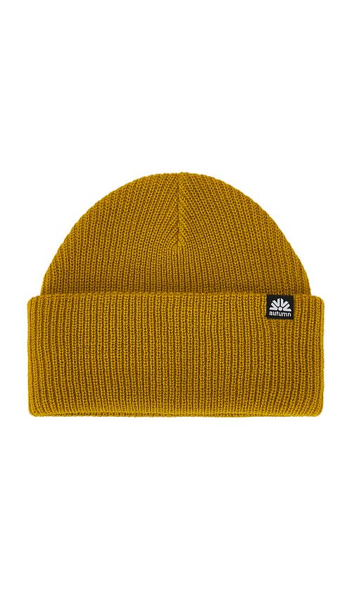 Autumn Headwear Simple Fit Beanie in Olive
