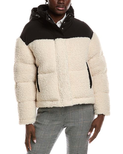 Teddy Fleece Puffer Coat