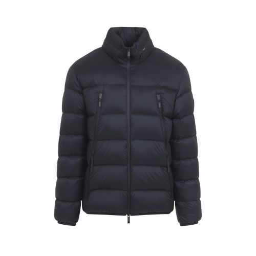 Black Regular Quilted Jacket