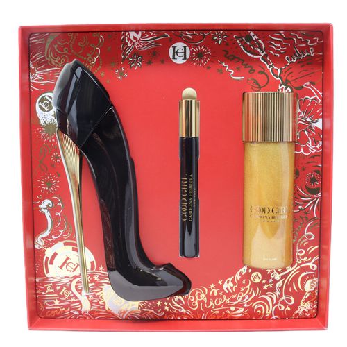 Carolina Herrera Good Girl Eau De Parfum 3-Pc Gift Set  / New With Box