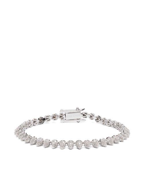 Pavé Cone tennis bracelet - Silver