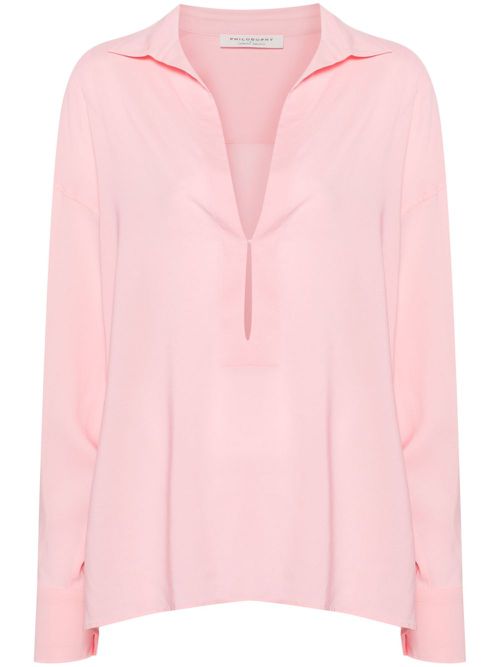 Crepe blouse - Pink