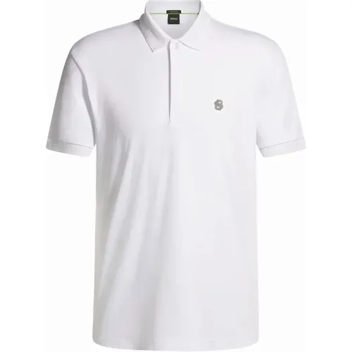 Men's Boss Paddy Polo Tl White - Size: 44