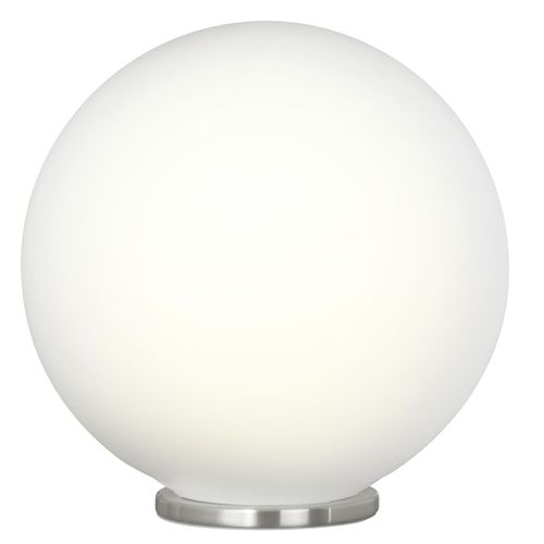Silver One Light Table Lamp from the Rondo Collection