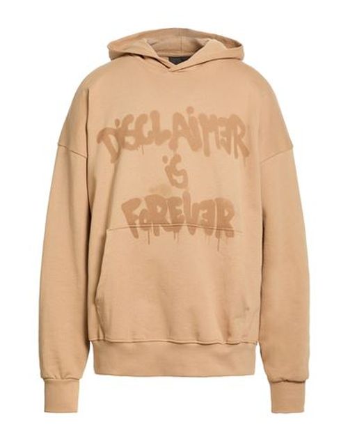 Man Sweatshirt Camel Size XL Cotton