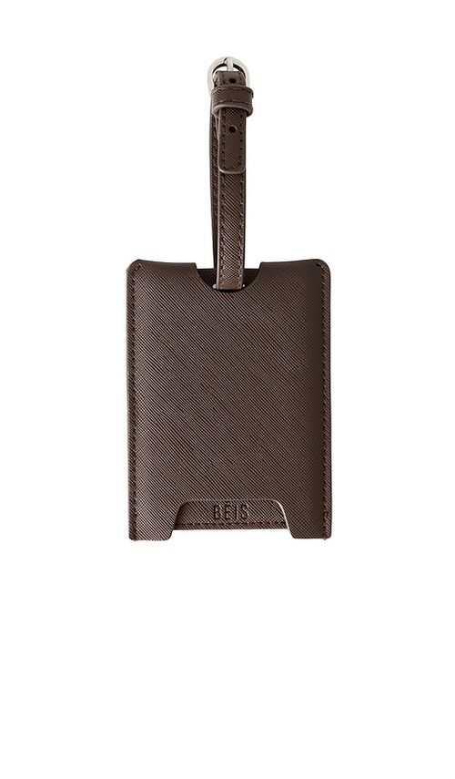 BEIS The Luggage Tag in Chocolate