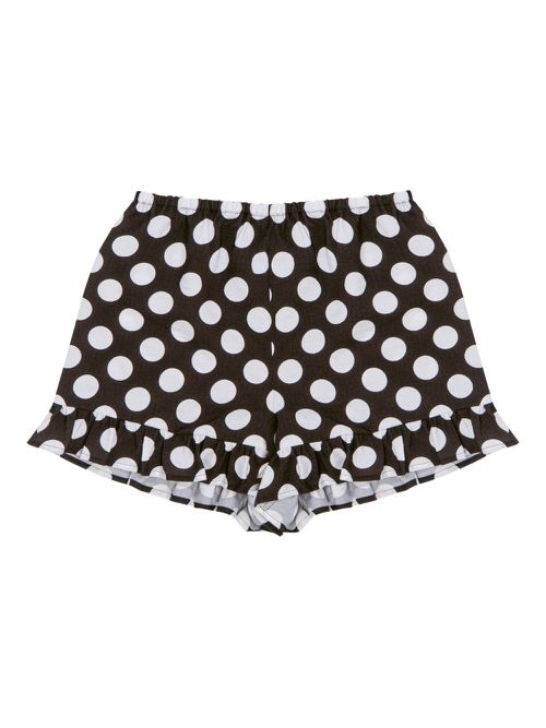 Cha Cha polka dot shorts set - Black