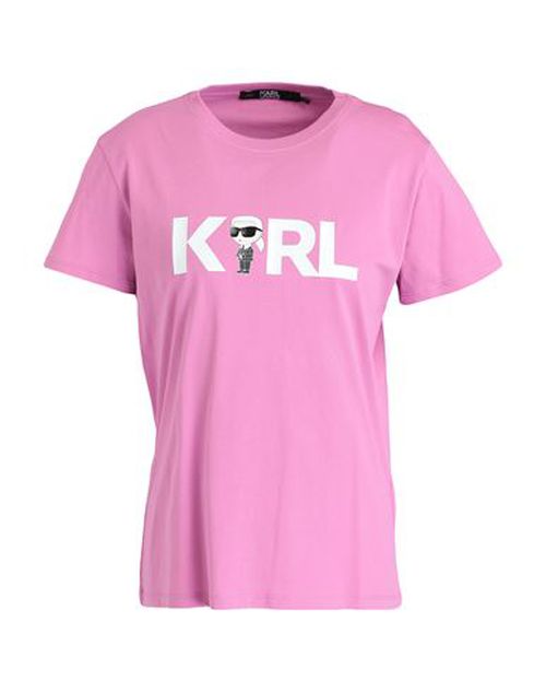 Ikonik 2.0 Karl Logo T-shirt Woman T-shirt Mauve
