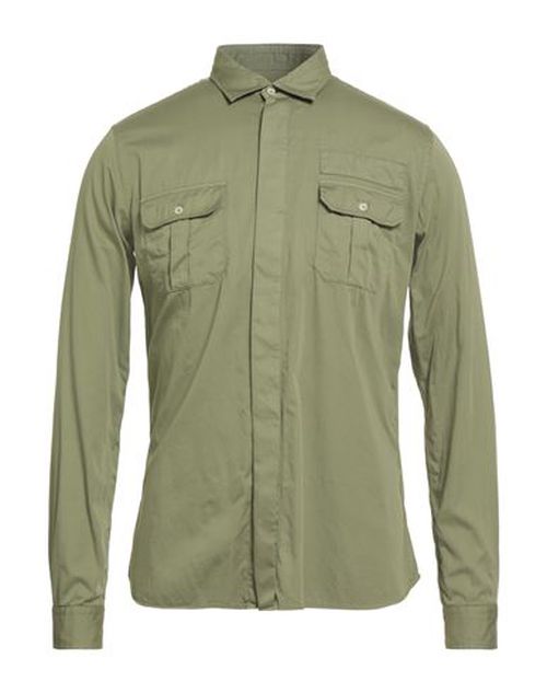 Man Shirt Khaki Size 15 ¾ Cotton