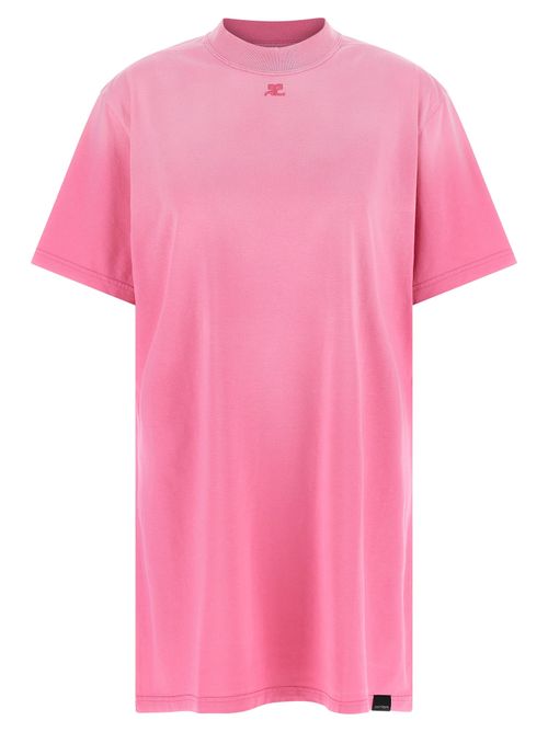 Solarized T-Shirt Dress — Pink