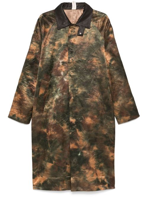 Raglan Splash coat - Green