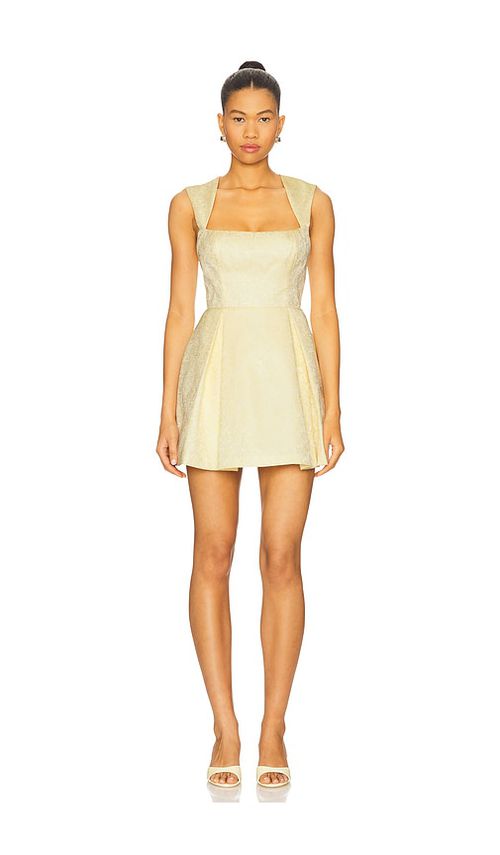 Lovers and Friends Josephine Mini Dress in Lemon.  XS. Also in L, M, S