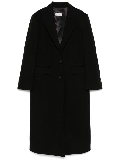 Virgin wool coat - Black