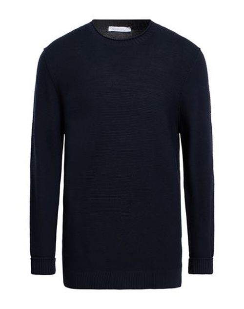 Man Sweater Midnight blue Size 46 Wool