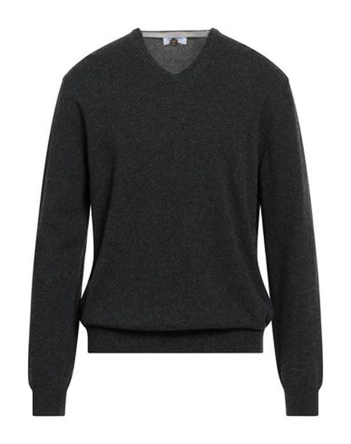 Man Sweater Charcoal Size 46 Virgin Wool, Cashmere