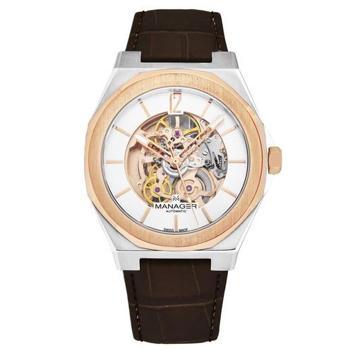 Open mind Automatic Silver Dial Mens Watch MAN-RO