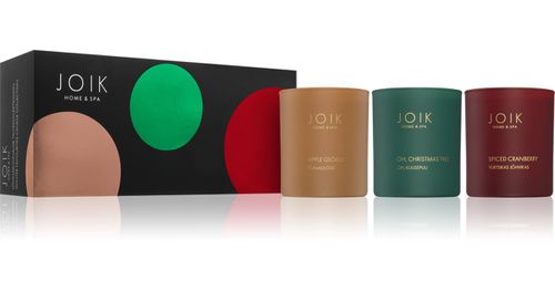 JOIK Home & Spa Christmas Selection 3 x 150 g — Scented Candle