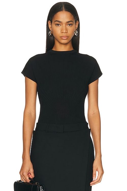 Sportmax Samba Top in Black - Black. L also in M