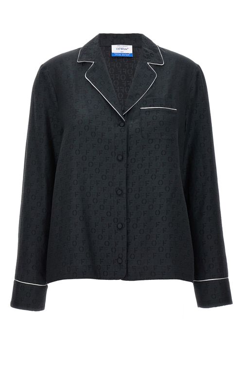 'Off Jaquard Pajama' Shirt