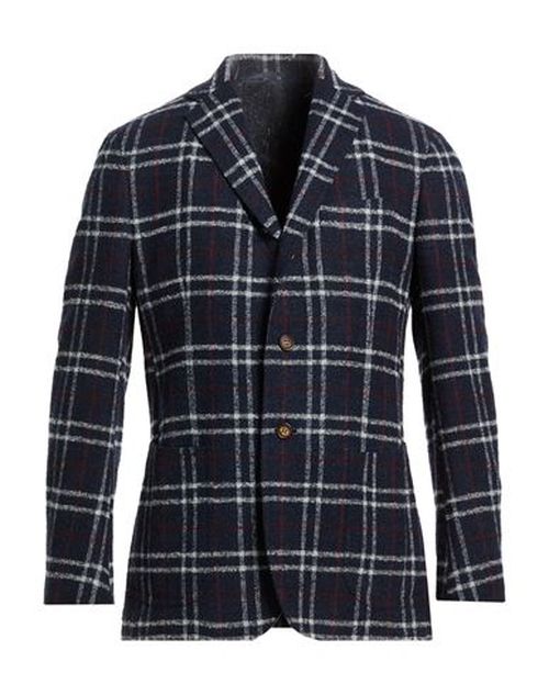 Man Blazer Navy Size 40 Wool, Polyamide