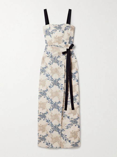 chinese dress ladies Lima Spaghetti Strap Tiered Maxi Dress in Orquidea