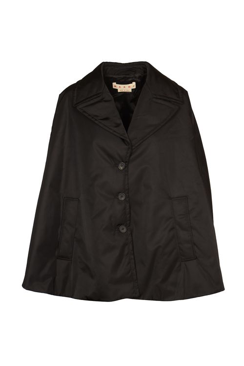 Recycled Nylon Twill Coat
