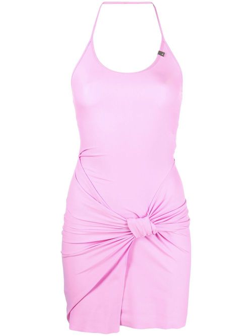 Gathered detail minidress - Pink