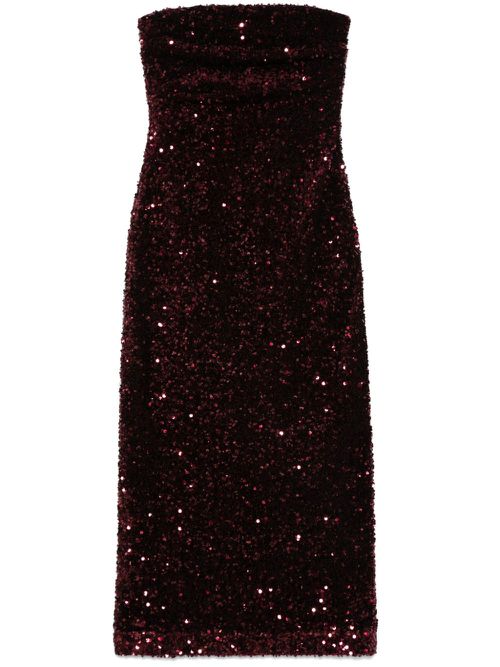 Aleppo midi dress - Red