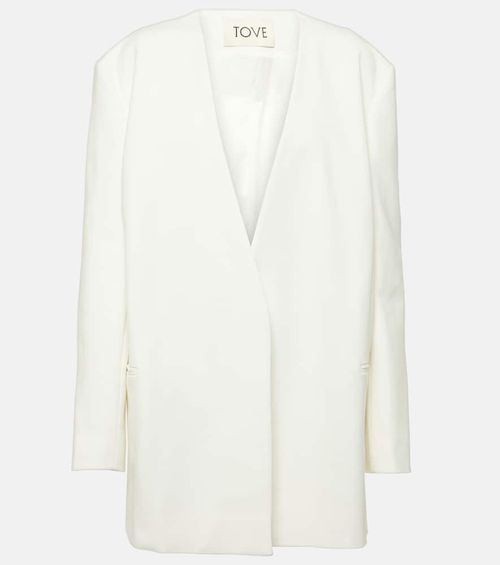 Saunders cotton-blend jacket