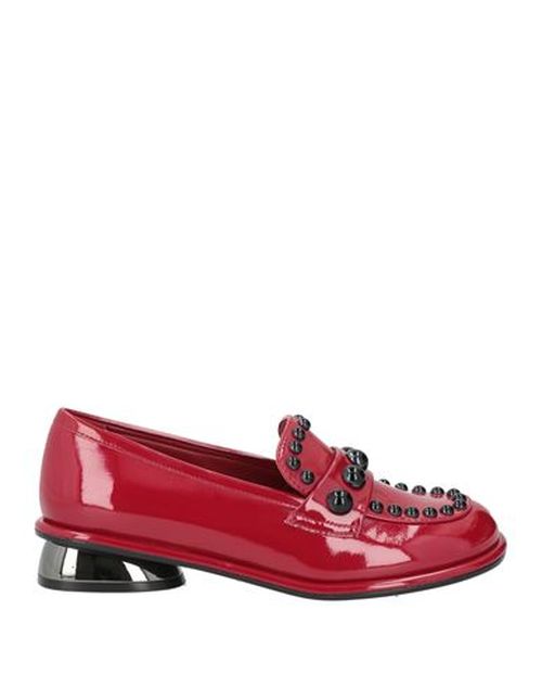 Woman Loafers Red Size 10 Kidskin