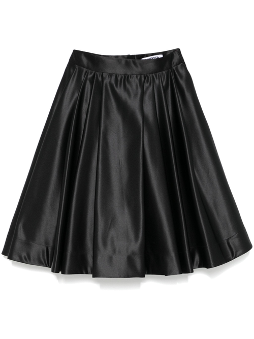 Black Ruota Midi Skirt