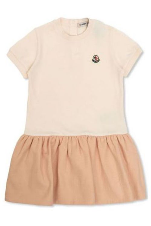 Moncler Enfant Ruffled Trim Dress