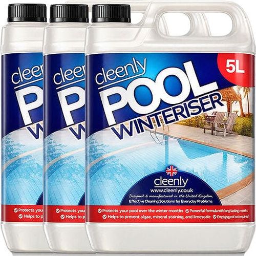 Cleenly Pool Winteriser Protects Your Pool Hot Tub or Spa Throughout Winter Prevents Limescale Algae & Mineral Staining