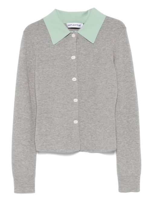 Wool cardigan - Grey