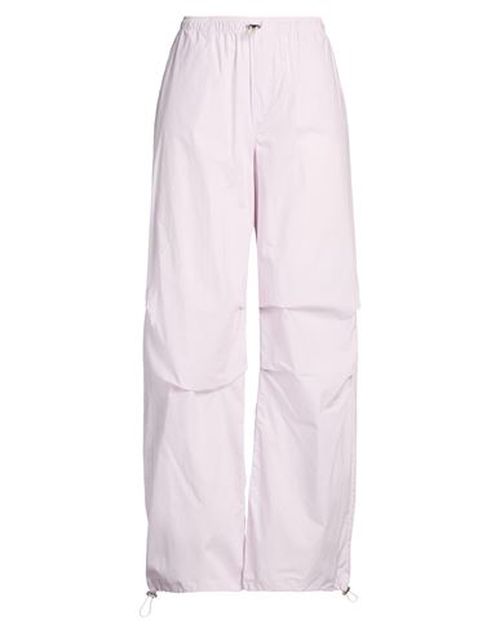 Woman Pants Lilac Size S Cotton